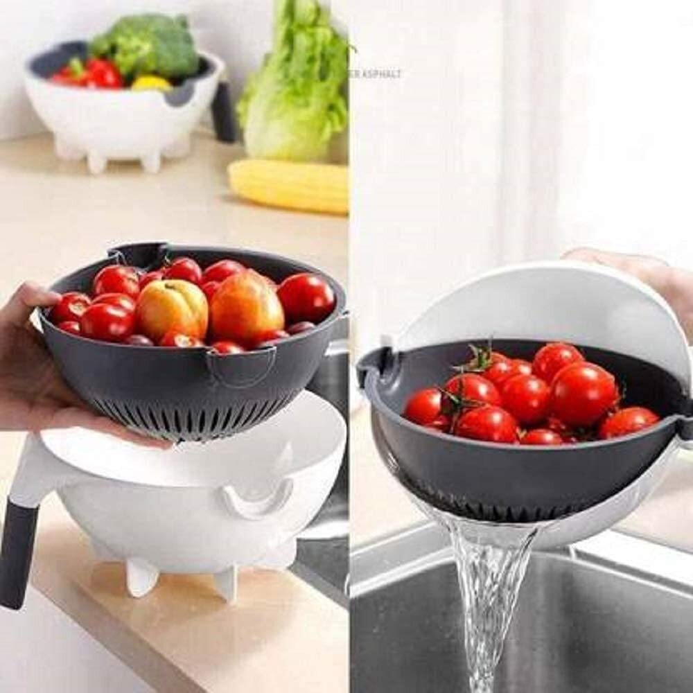 Vegetable Cutter Basket -9 In 1