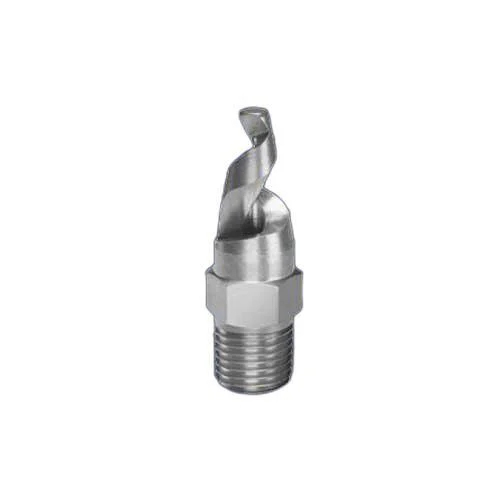 Steel Spray Nozzles - Stainless Steel, 3-6 Bar Pressure Design | Air Atomising, 1 Year Warranty, Industrial Usage
