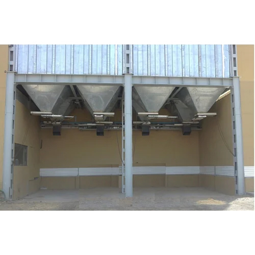 कम्पार्टमेंटल साइलो बिन आवेदन: औद्योगिक