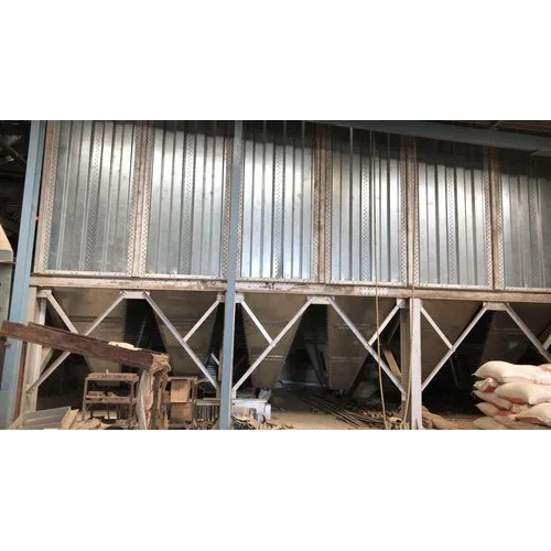Compartmental Silo - Galvanized Steel, 100-150 Ton Capacity | Unique Partitioned Design, Secure Storage for Diverse Materials