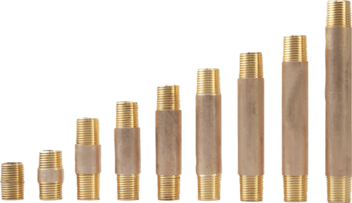 Read Brass Pipe Nipple