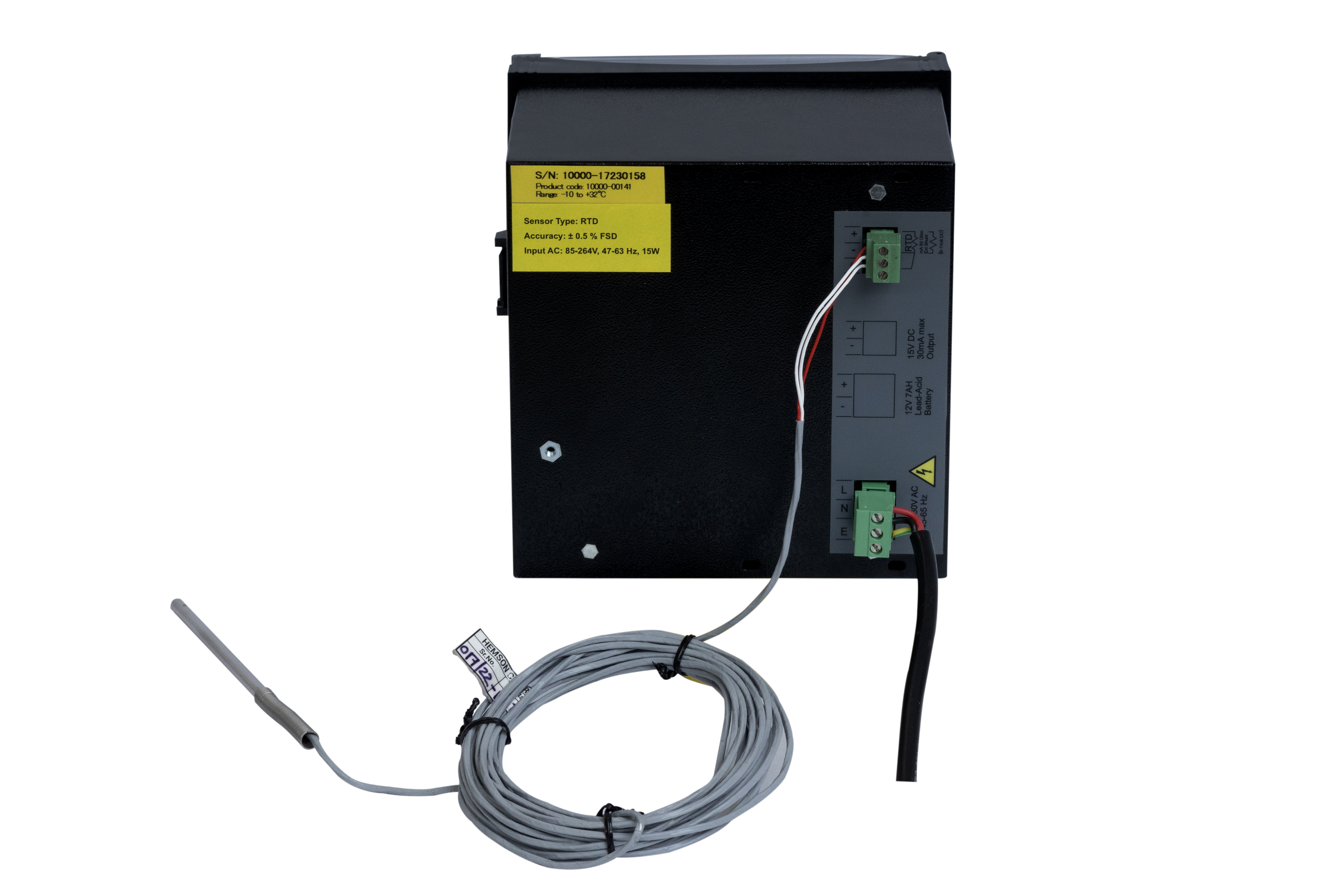 4 Inch 1 Pen Circular Chart Recorder Without Display Inktype - Accuracy: +/- 0.5% Fsd  %