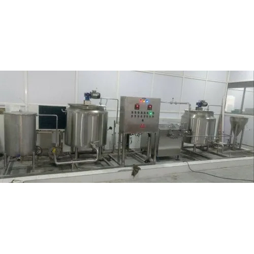 Stainless Steel Ice Cream Plant Industrial