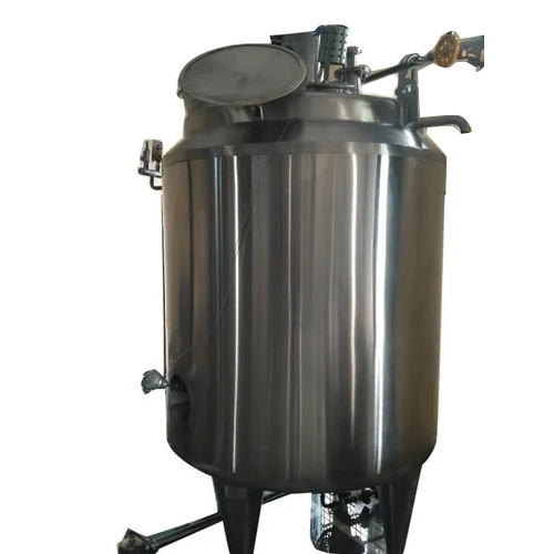 Stainless Steel Jacketed Tank - 2000 Litre Capacity | Industrial Grade, First Class Quality, Various Sizes Available