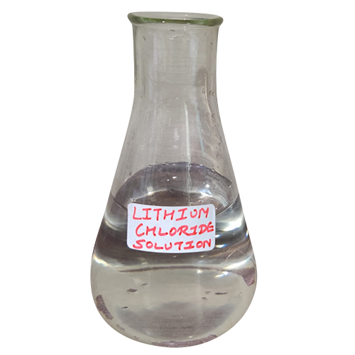 Lithium Chloride Solution Application: Industrial