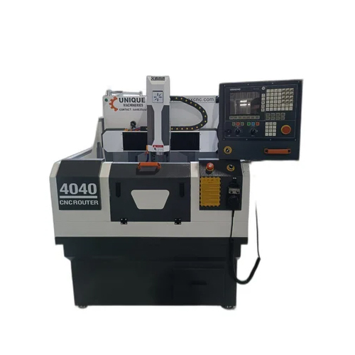 Cnc Metal Engraving Machine - Stainless Steel Automatic Operation | Electric Power Source Ideal For Industrial Use