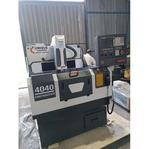 Cnc Metal Engraving Machine - Stainless Steel Automatic Operation | Electric Power Source Ideal For Industrial Use