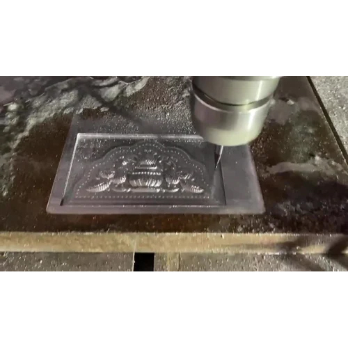 Cnc Metal Engraving Machine - Stainless Steel Automatic Operation | Electric Power Source Ideal For Industrial Use