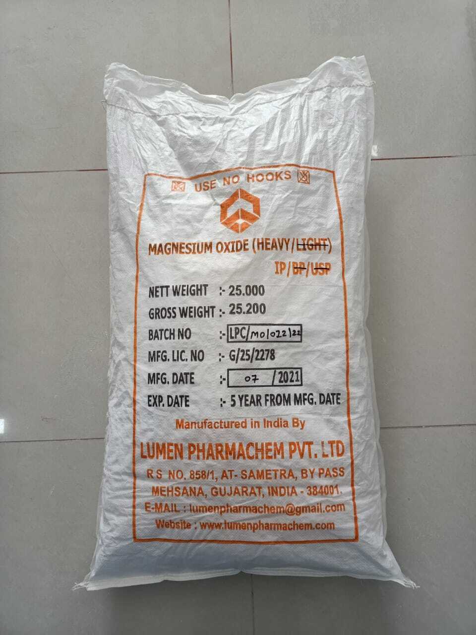 Magnesium Oxide Ipbpusp