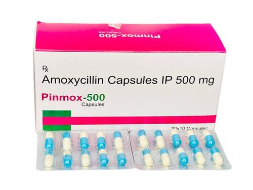 Pinmox-500 Amoxycillin 500Mg Capsule - Drug Type: General Medicines