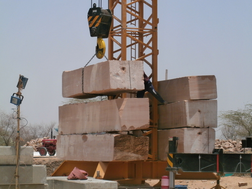 फिक्स्ड टॉवर क्रेन बेस फ़्रेम