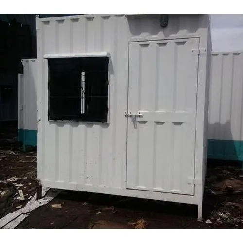 White Mobile Portable Cabin
