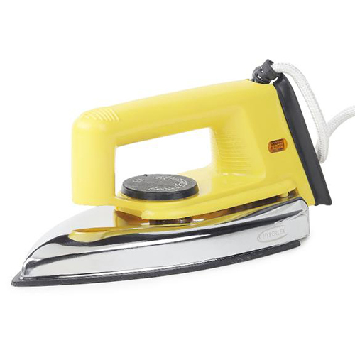 Electric Dry Iron - Stainless Steel, Type: Steam Iron | Features Over Heating Protection, Water Spray, Warranty Included