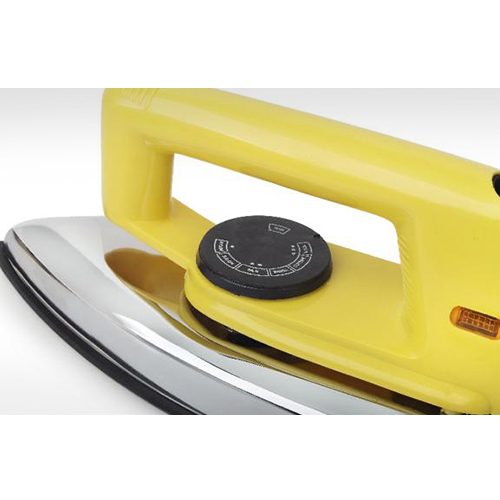 Electric Dry Iron - Stainless Steel, Type: Steam Iron | Features Over Heating Protection, Water Spray, Warranty Included