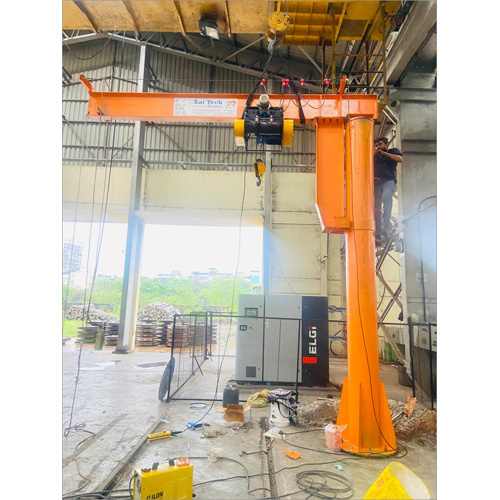 Semi Automatic Pillar Mounted Jib Crane