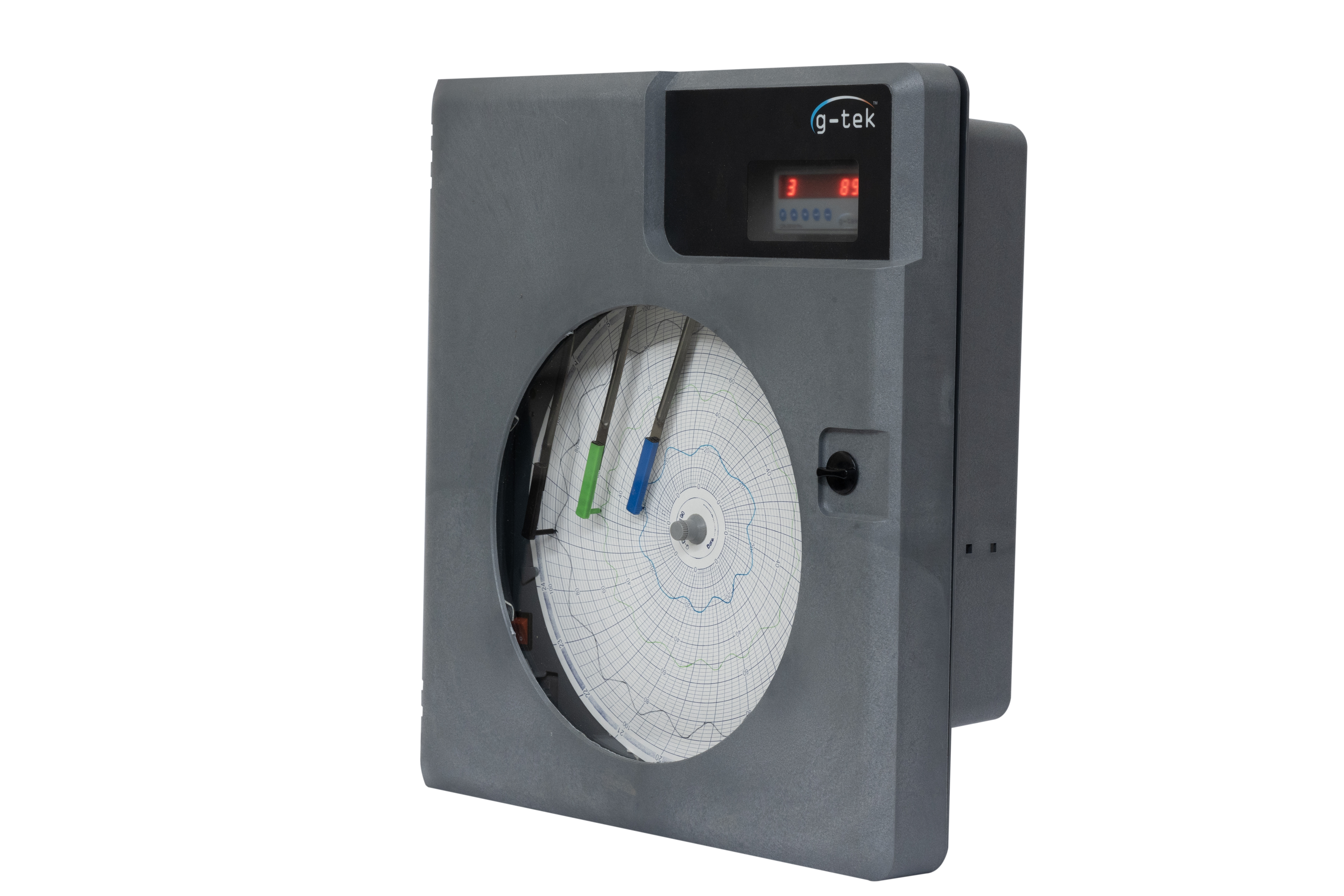 11 Inch 3 Pen Circular Chart Recorder With Display Accuracy: A 0.5%fsda 1 Digit  %