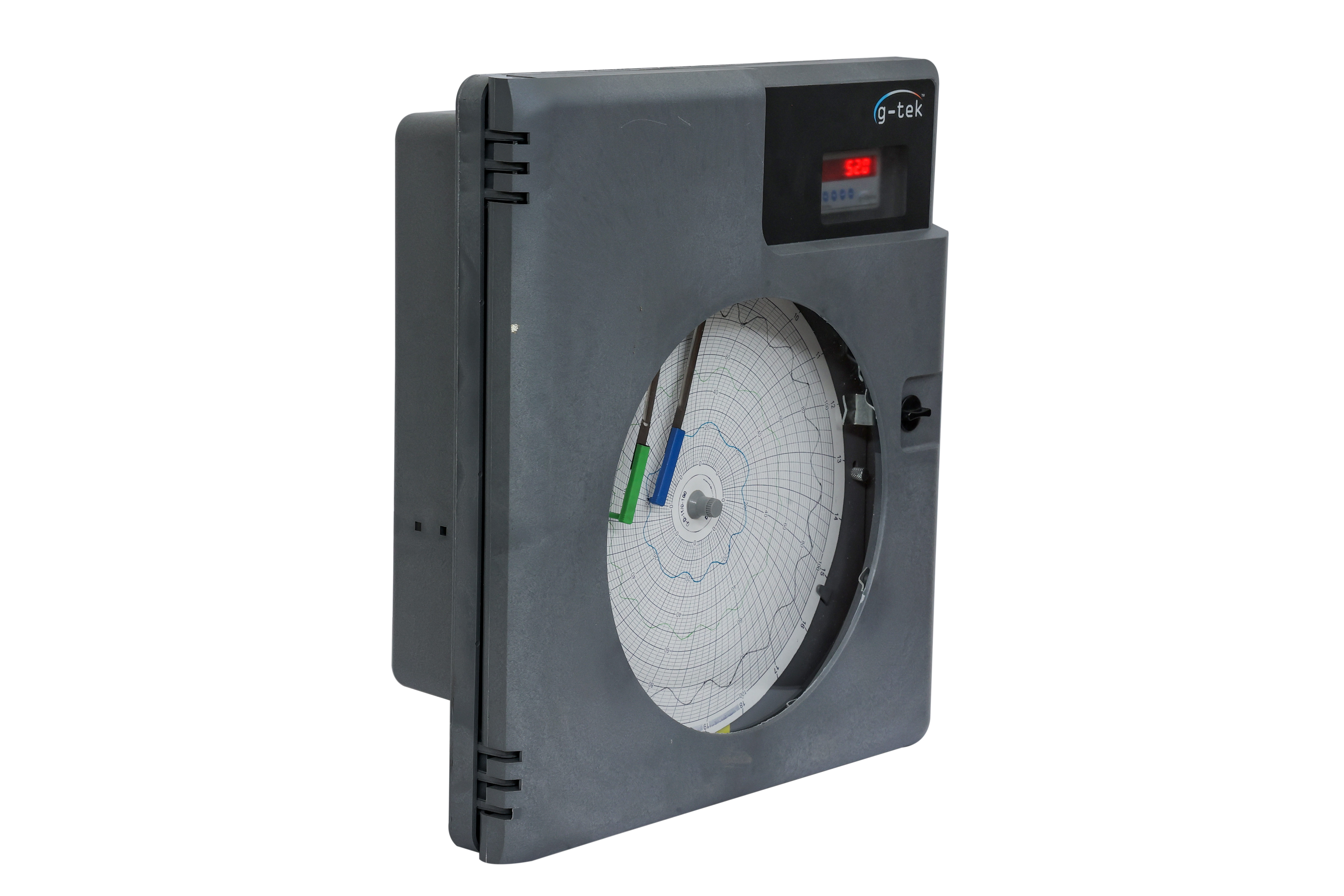 11 Inch 3 Pen Circular Chart Recorder With Display Accuracy: A 0.5%fsda 1 Digit  %