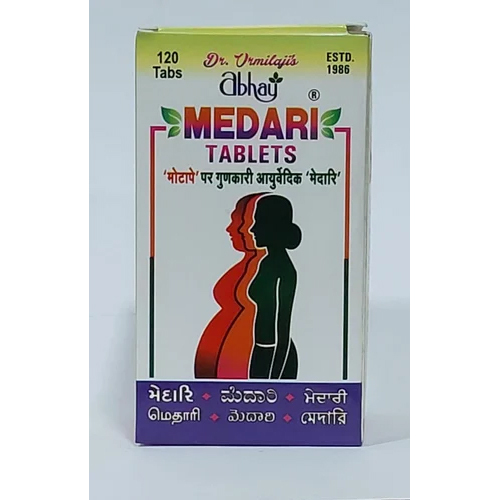 अभय मेदारी स्लिम-फिट टैबलेट दिशा: जैसा कि सुझाव दिया गया है