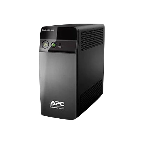 Black Apc 600 Va Offline Ups With Inbuilt Batteries