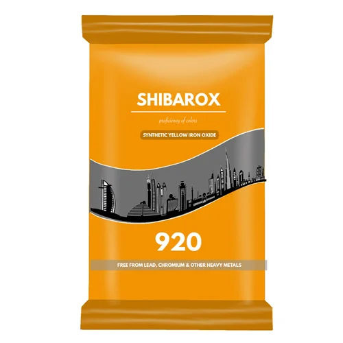 Shibarox 920 सिंथेटिक येलो आयरन ऑक्साइड आवेदन: औद्योगिक