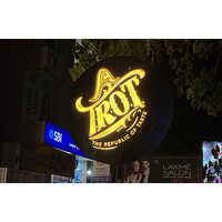 ट्रॉट साइन बोर्ड आवेदन: विज्ञापन