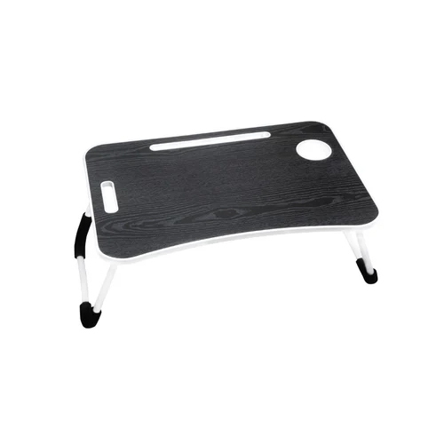 Laptop Without Storage Table - High-quality Wood, 60x40 Cm, Multicolor | Modern Design, Foldable, Easy To Clean, 3-month Warranty