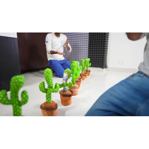 Dancing Cactus Toy - Color: Green