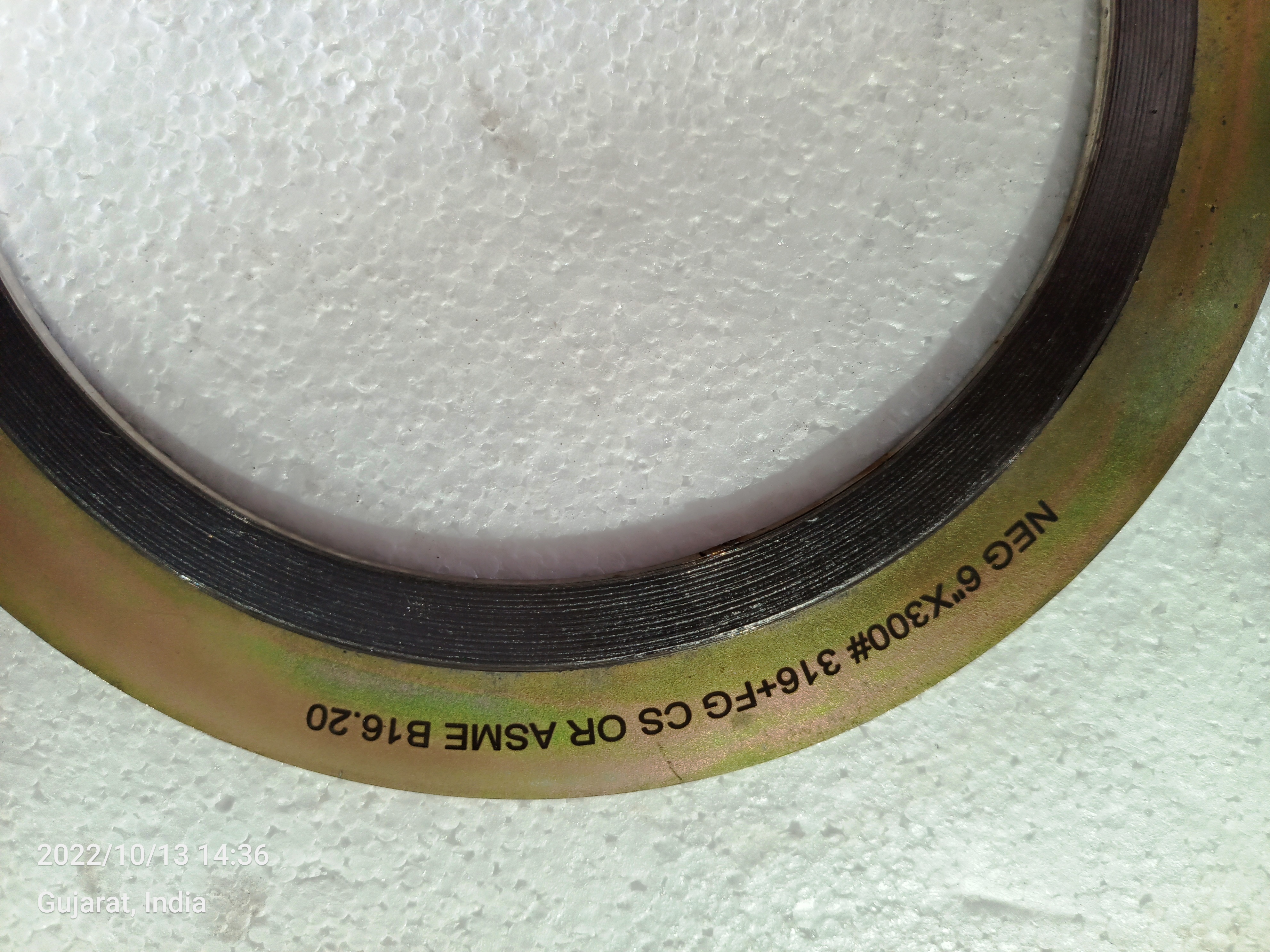 Spiral Wound Metallic Gasket - Stainless Steel 4.5 Mm Thickness 0.5 To 60 Inch Size | High-temperature And Pressure Resistance Ideal For Oil Refineries And Power Plants