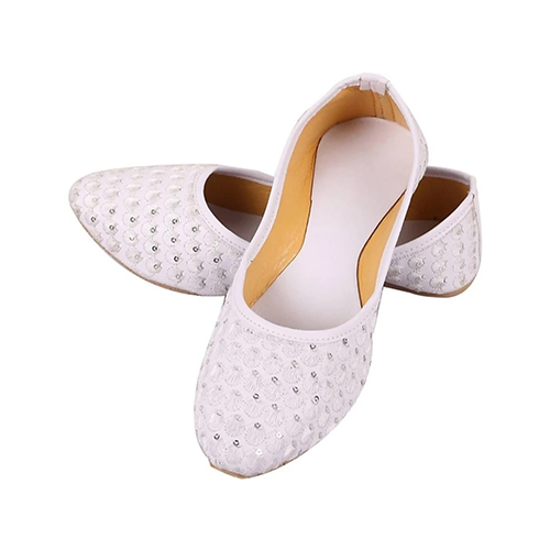 Ladies Fancy Mojari Shoes - Leather Material Eva Upper Available In Different Sizes | Washable Lightweight Multi-season Style