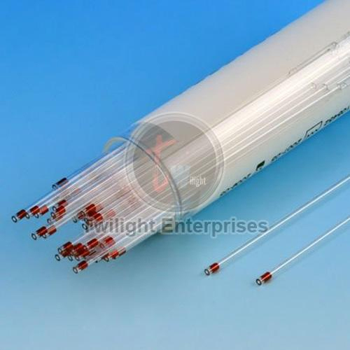 पारदर्शी हेमेटोक्रिट केशिकाएं हेपरिनाइज्ड