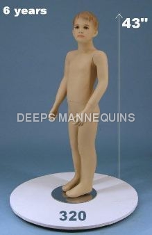 लचीले बच्चों के पुतले छाती का आकार: विभिन्न आकार