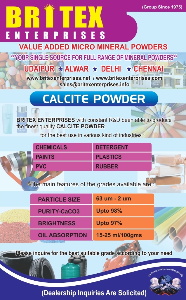 Calcite Powder - Caco3, Fine Texture, 56% Cao, 44% Co2 | Versatile Filler For Paints, Ceramics, Plastics, Rubber, And Insecticides