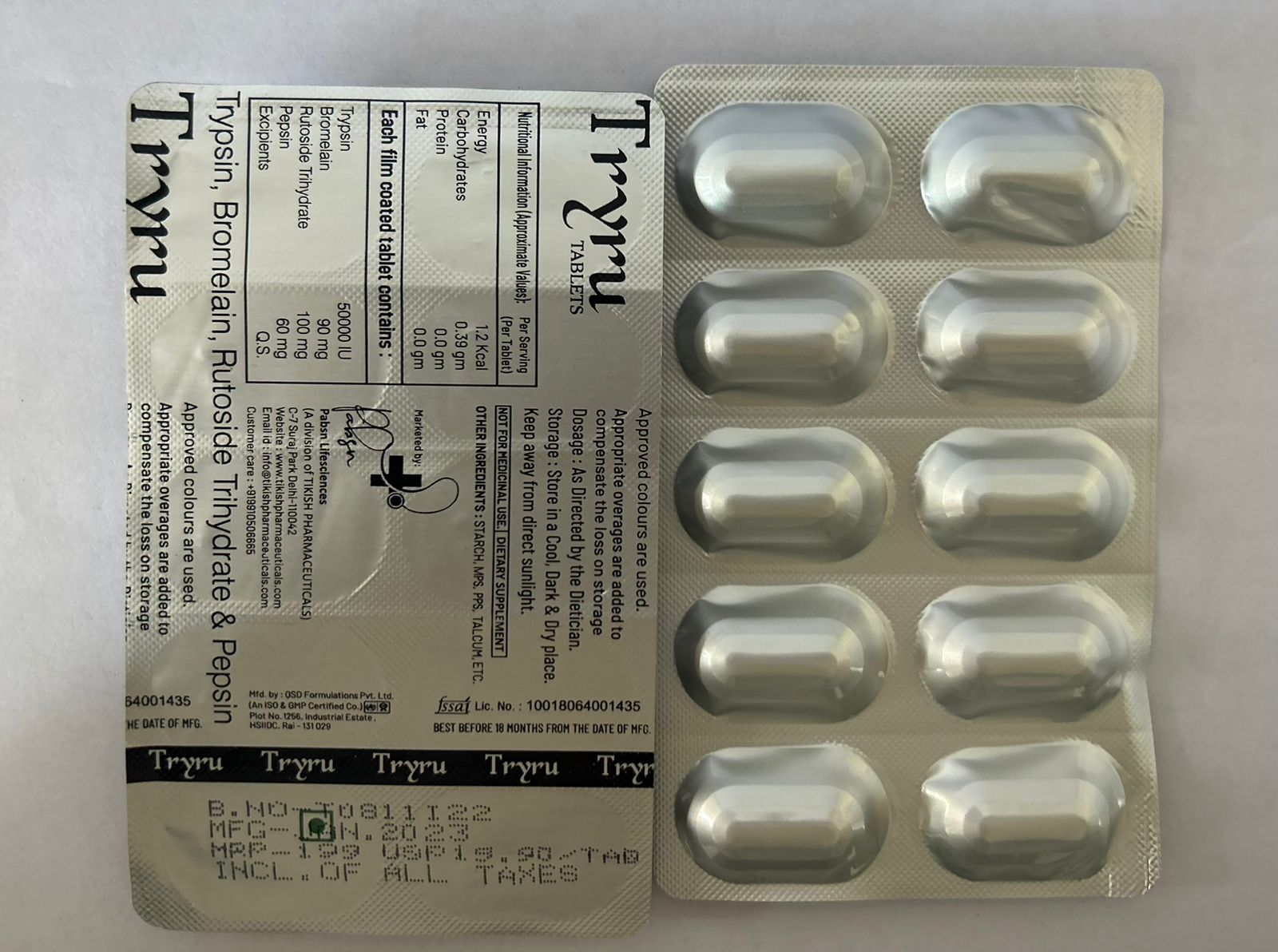 Tryru Tablets