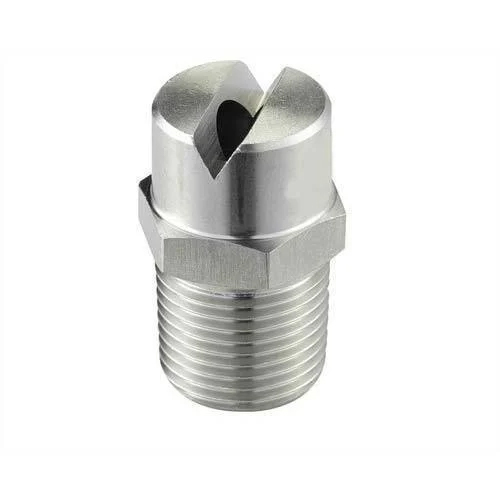 Stainless Steel Spray Nozzle - Different Sizes Available | Industrial Metal Build, Versatile Spray Applications