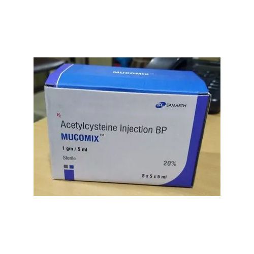 Mucomix 1 Gm Injection Ingredients: Acetylcysteine Inj