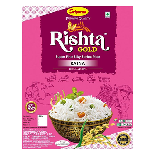 कॉमन रत्ना सुपर फाइन सिल्की सॉर्टेक्स राइस