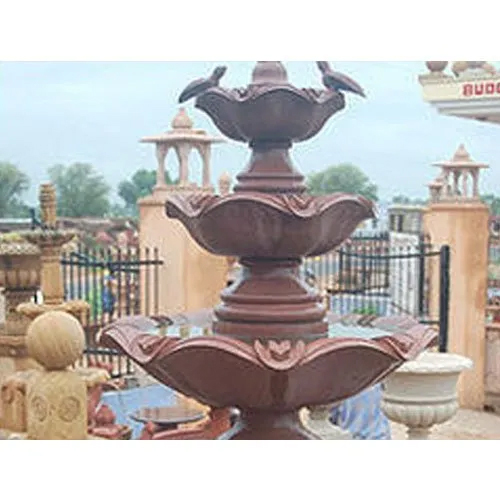 Designer Sand Stone Water Fountain - Color: Multicolor