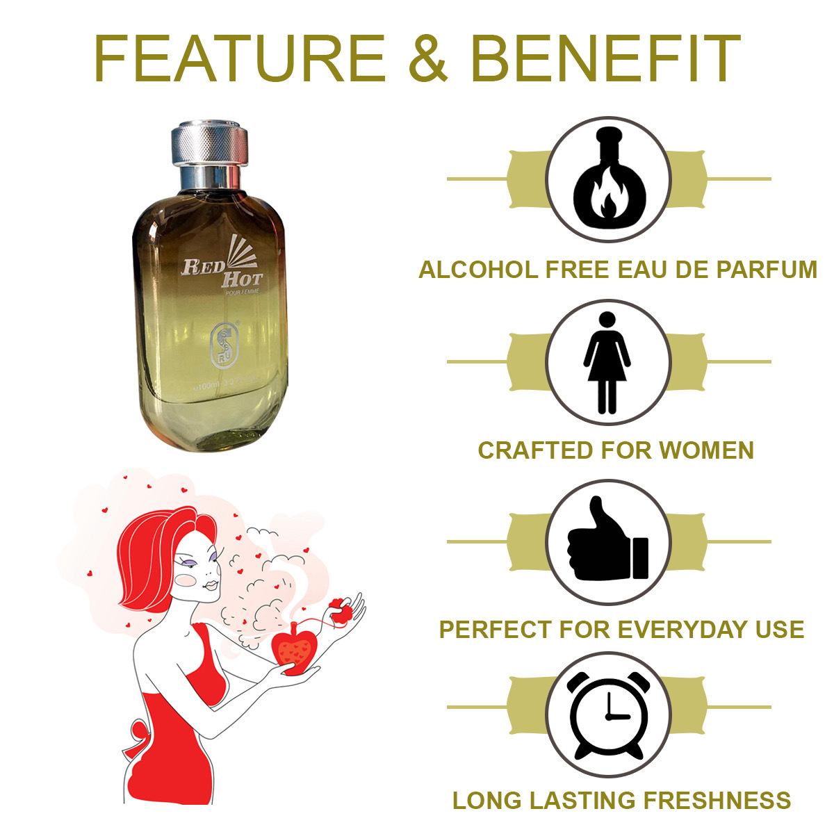 Fragrance Compound Red Hot Pour Femme