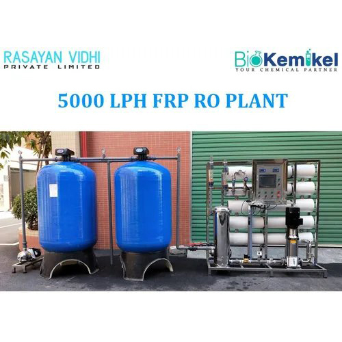 5000 Lph Frp Ro Plant Application: Drinking Water Treatment