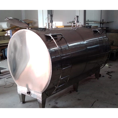 Bulk Milk Cooler - Stainless Steel 110-220 Voltage | 1 Year Warranty Semi-automatic Operation Industrial Use