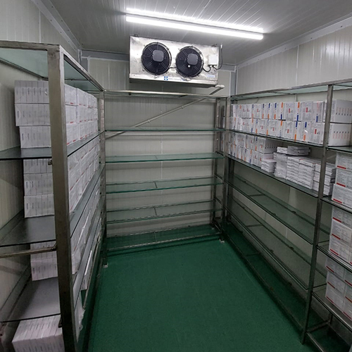 Modular Cold Room - Steel, Double-temperature, 220-440v | Industrial, White Design