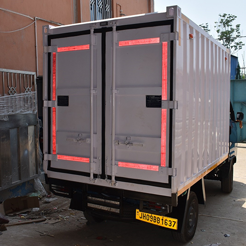 Gray Refrigerated Container