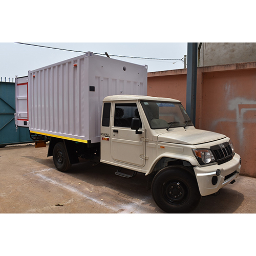 Gray Refrigerated Container