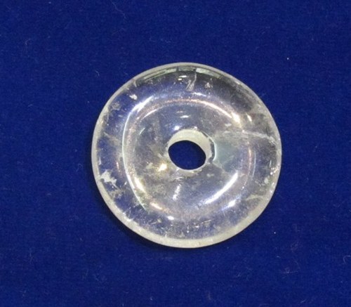 प्राकृतिक क्वार्ट्ज क्रिस्टल डोनट