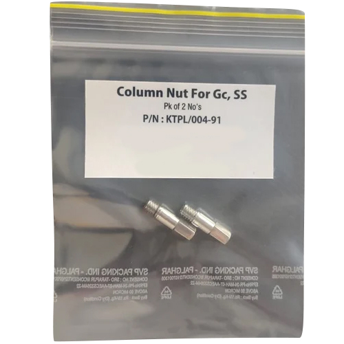 Gc आवेदन के लिए कॉलम नट: स्पेक्ट्रोस्कोपी