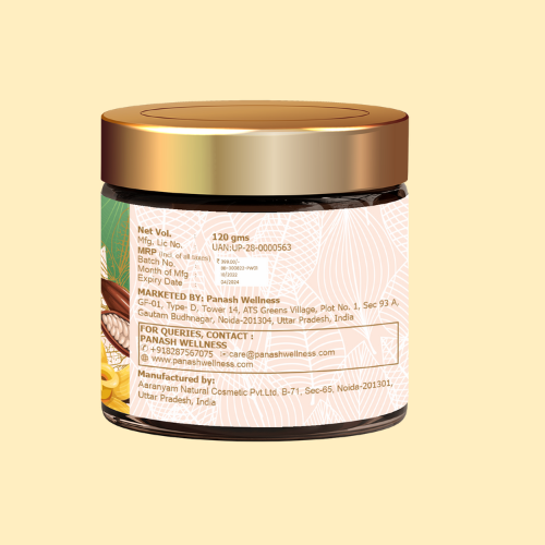 Cocoa Vanilla Body Butter - Gel Form, Minerals | Normal Skin Type, Hydrating And Nourishing Moisturizer For Daily Use