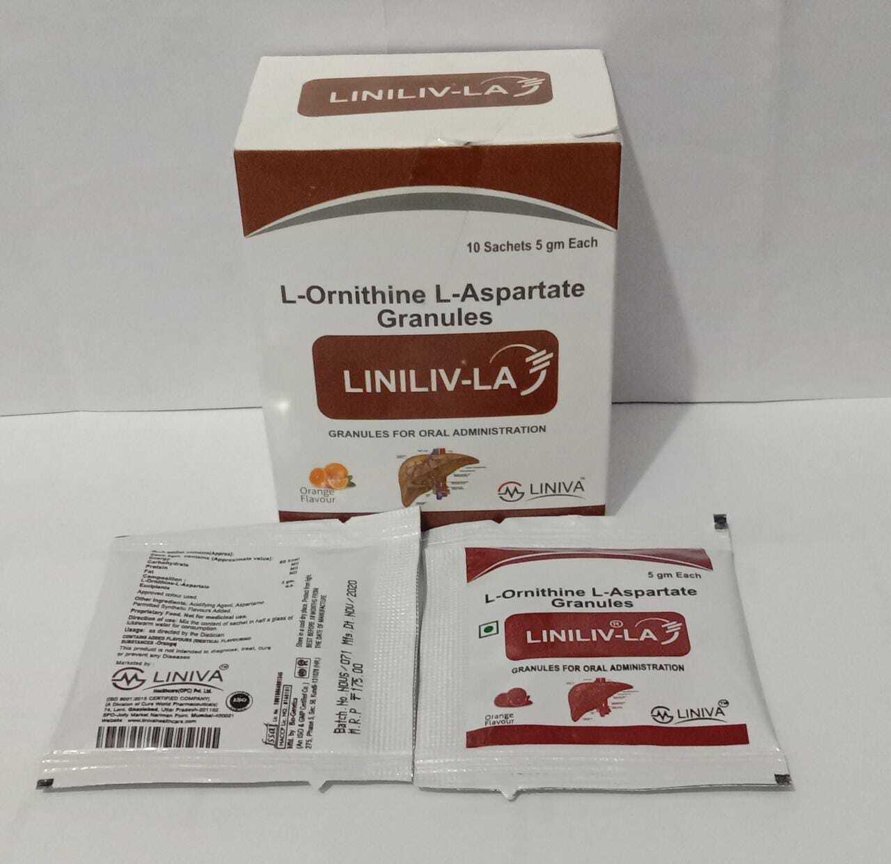 L-ornithine L-aspartate Granules
