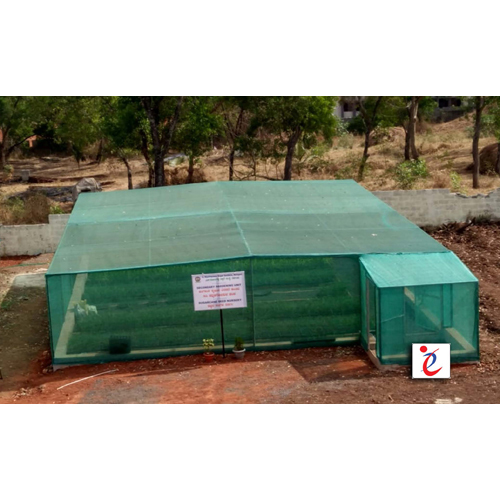 Shade House - Metal Structure 10 Sq.mtr & Above, Anteroom 5m x 4m with Versatile Size Options