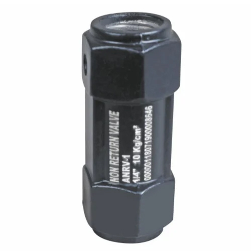 Airmax Anrv Non Return Valve - Aluminium, 1/8 Inch Size, Silver Color | Lightweight, Durable, Air Media, Corrosion-resistant Design