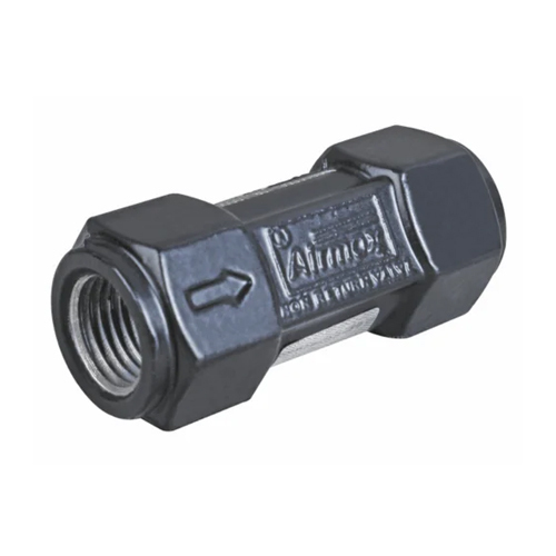 Airmax Anrv Non Return Valve - Aluminium, 1/8 Inch Size, Silver Color | Lightweight, Durable, Air Media, Corrosion-resistant Design